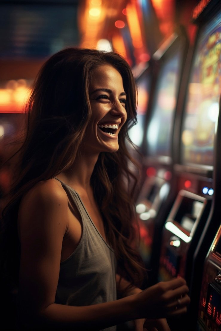 Tampilan opsi permainan blackjack di bam slot dengan tombol Hit, Stand, Double Down, Split